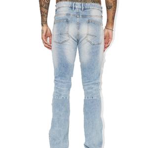 Ropa profesional al por mayor, nueva moda, pantalones ajustados personalizados para hombres, pantalones vaqueros a bajo precio y ropa al por mayor de alta calidad - Product Image 5