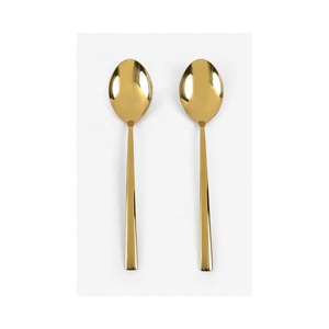 Wholesale Solid Handle with Amazing Design Serving <b>Dessert</b> Flatware Silver Polished Servers New Arrival Spoon and <b>Fork</b> Serving - Product Image 4