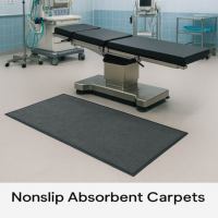 Tapis absorbant antidérapant ou jetable pour salle d'opération, coussinets absorbants pour salle d'opération, tapis de sol pour table d'opération médicale