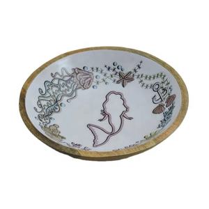 Bol de vaisselle en bois et résine lisse et Durable Unique ou bol de mélange nouvelle cuisine hôtel maison Restaurant utilisation à un prix compétitif - Product Image 2