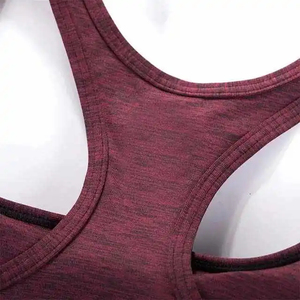 เสื้อชั้นในกีฬาผู้หญิงน้ำหนักเบา นุ่มสบาย ระบายอากาศได้ดี สำหรับออกกำลังกาย ฟิตเนส โยคะ และยิม แฟชั่นใหม่ไร้ตะเข็บ แห้งเร็ว - Product Image 6