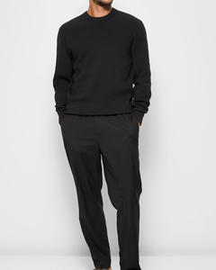 Jersey de invierno con estilo a la moda para hombre 100% sudadera de gran tamaño de lana de oveja con logotipo personalizado y bordado para invierno informal - Product Image 3