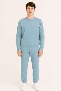 เสื้อฮู้ดผ้าฟลีซโอเวอร์ไซส์ของผู้ชาย300GSM ธรรมดาพิมพ์ซับลิเมชันออกแบบได้ตามต้องการ - Product Image 2