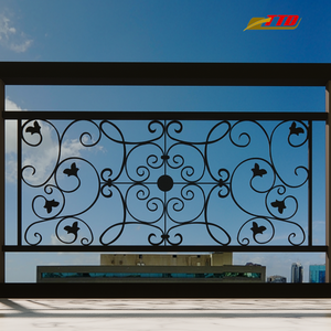 Panneaux de balcon de balustrade en fer forgé Rampe de balcon de fournisseur du Vietnam avec force et beauté 100 pour cent fabriqué au Vietnam - Product Image 4
