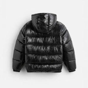 Veste polaire nouveau design de qualité supérieure avec logo personnalisé conception de broderie veste d'hiver pour hommes veste en polyamide d'usine unisexe - Product Image 3