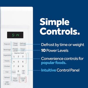Four à micro-ondes 700 watts, 7 programmes de cuisson automatiques, capacité de 30 L, usage domestique, essentiels de cuisine pour comptoir, dortoir, appartement - Product Image 5