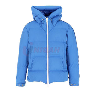 เสื้อแจ็กเก็ตขนเป็ดสำหรับผู้ชายเสื้อกันลมทำจากผ้าขนสัตว์ลายนูนระบายอากาศได้ดีใส่สบายทำจากผ้าไฮสตรีท - Product Image 1