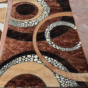 Alfombras Turcas Modernas de Polipropileno Tejidas a Máquina, Alfombras de Yute de Alta Calidad Resistentes a las Manchas, de Pelo Alto, Abstractas, para Dormitorio - Product Image 1