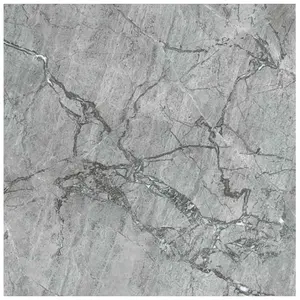Grey Marble Finish Plain Series 400 x 400 mm Heavy Duty Parking Tiles Model 50015 Outdoor Space - 12mm by NOVAC CERAMIC