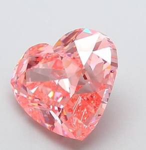 เพชรรูปหัวใจสีชมพูเพาะเลี้ยงในห้องปฏิบัติการ ราคาโรงงาน รับรองโดย IGI  HPHT CVD เพชรหลากสีแบบหลวม ทุกขนาดการเจียระไน - Product Image 5