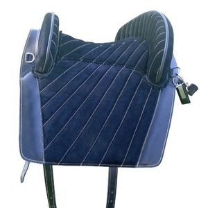 Sillín de equitación español sin árboles de alta calidad-Sillín de caballo de cuero - Product Image 2