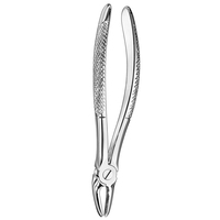 Pince d'extraction dentaire Daviers Forceps Extraccion Motif anglais Pince à dents pour petites molaires supérieures