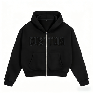 Chaqueta Casual con Capucha para Hombre, con Cierre, Color Sólido y Ajuste Cómodo para Otoño - Product Image 5