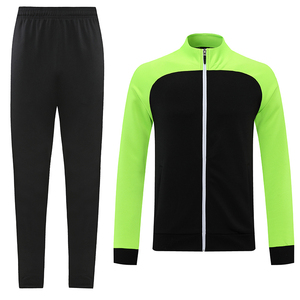 Chaqueta de fútbol para hombre 2023, pantalones, último chándal de Club, cuello con capucha de algodón 100%, tejido sólido para otoño, servicio OEM disponible - Product Image 4