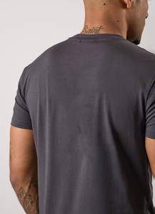 T-shirts amples en coton 100% les plus vendus, respirants, décontractés, vintage, hip-hop, vêtements de sport, longueur longue, jersey uni, faible MOQ, pour hommes - Product Image 3