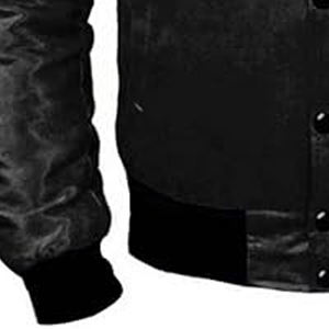 100% OEM respirant hiver hommes Varsity veste broderie personnalisée à la mode haute rue Design avant Logo coupe-vent écologique - Product Image 5