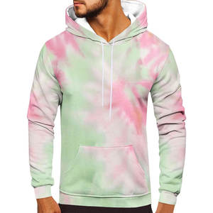 Sudaderas con Capucha Tie Dye para Hombre, de Alta Calidad, Elegantes, Casuales, Transpirables, Cómodas, de Tela Suave, Estilo Urbano - Product Image 3