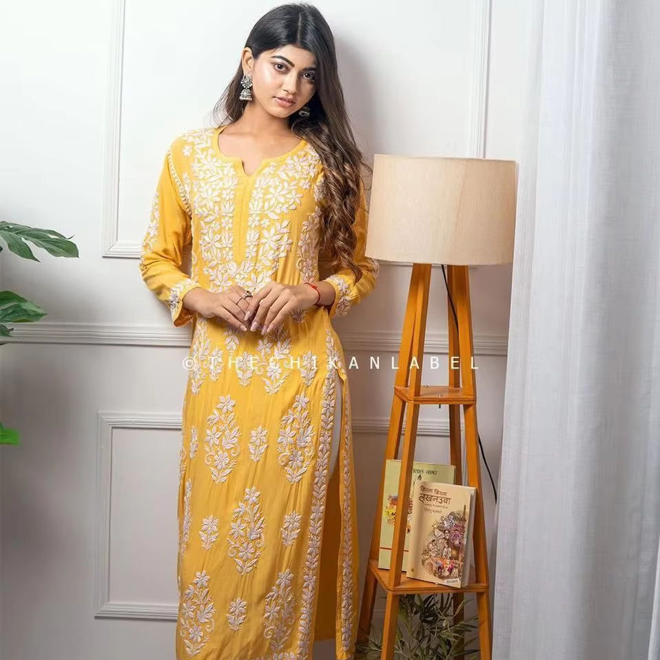 Eid Ladies Kurta Pajama Style Pakistani Ladies Kurta Designs