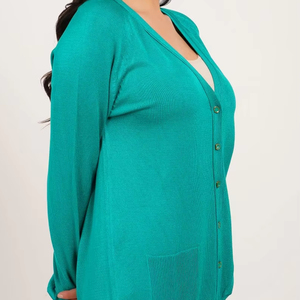 Cardigans en laine pour femmes Cardigan rayé à col en V décontracté pour femmes Pull à manches longues de saison à simple boutonnage Cardigan pour femmes - Product Image 1