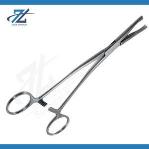 Pinces à ténue manuelle Lane en acier inoxydable, mâchoires droites dentelées, articulation à vis, 203 mm, instruments chirurgicaux certifiés CE - Product Image 2