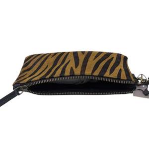 Dompet kulit desain elegan dompet ritsleting Pebble kasual dengan lapisan poliester harga pabrik penjualan langsung - Product Image 6