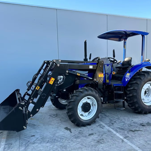 Tracteur Lovol TD1004 NEUF/OCCASION avec système de dégagement rapide, godet 4-en-1, fixation Euro pratique, moteur, pompe et boîte de vitesses inclus. - Product Image 1