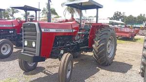 รถแทรกเตอร์มือสอง Massey Ferguson 390 ขับเคลื่อน 4 ล้อ 90 แรงม้า สำหรับงานเกษตร สีแดง - Product Image 2