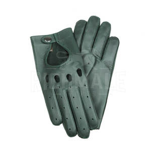 Gants de conduite d'hiver souples en cuir de vachette d'origine Gants de conduite personnalisés de qualité supérieure - Product Image 2
