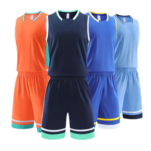 Uniformes Deportivos de Baloncesto de Malla Estilo Nuevo, Sublimación, Transpirables, Camiseta de Baloncesto Azul Personalizada - Product Image 1
