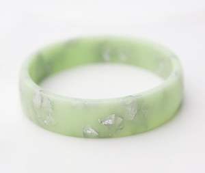 DURABILIDAD Joyería Resina Acrílico Pulsera Brazalete Exagerado Deslumbrante Multicolor Ancho Irregular Cuadrado Acrílico Pulseras - Product Image 2