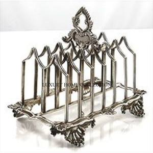 ชั้นวางขนมปังโลหะสไตล์วินเทจทำมือพร้อมการออกแบบที่หรูหราไม่เหมือนใครสำหรับใช้ในบ้าน - Product Image 4