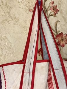 Haute qualité Vintage Kantha coton sac fourre-tout à la main grand décontracté femmes épaule plage Shopping bohème mode - Product Image 3