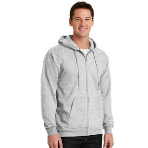 Sudadera con capucha extragrande de algodón 100% French Terry de 500 GSM para hombre, con cremallera completa, estilo boxy, logotipo personalizado, OEM, al por mayor - Product Image 3