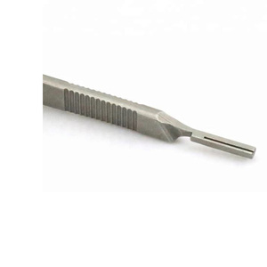 Manche de scalpel de haute qualité n° 3 avec lames en acier inoxydable chirurgical pour chirurgie médicale, instruments chirurgicaux - Product Image 6