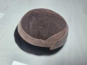 Peluca de pelo Taz indio Remy sin frente de onda profunda para hombre de Los Ángeles Peluca de pelo tupé Yaki suelta - Product Image 2