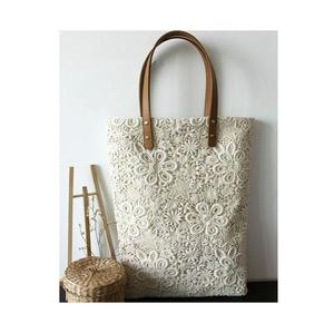 Bolsos de tela de algodón para mujer con bordado detallado y costuras robustas para una utilidad elegante de larga lista - Product Image 5