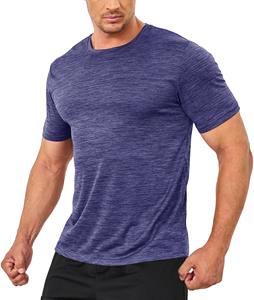 Camiseta de verano para hombre, camisetas de secado rápido, camisetas para correr para hombre, ropa deportiva de entrenamiento elástica para atleta de manga corta, informal para exteriores - Product Image 4