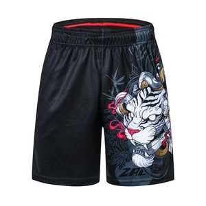Pantalones cortos de playa con estampado de dragón 3D para hombre, bañadores de verano hawaianos con hielo fresco, tabla de surf informal, 100% poliéster - Product Image 2