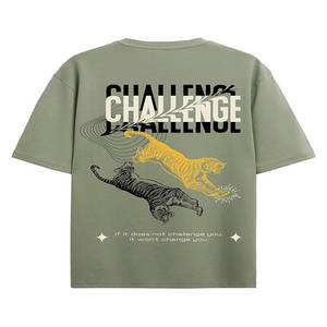 Camiseta de alta calidad con estampado de abullonado en 3D para hombre, venta al por mayor personalizada, 100% algodón, lavado ácido, Vintage para un aspecto de gran tamaño con hombros descubiertos - Product Image 5