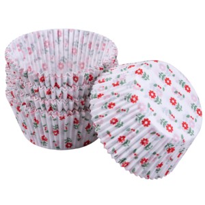 Moldes de Papel para Hornear Dr. Oetker, Paquete de 4, Diseño Floral, para Repostería - Product Image 1
