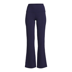 กางเกงโยคะเอวสูงขาบานเอวยางยืดกางเกงออกกำลังกายสำหรับผู้หญิงกางเกงเลกกิ้งออกกำลังกาย - Product Image 4