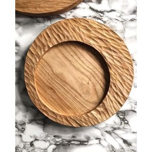 ถาดไม้อะคาเซียทรงรีจานไม้ธรรมชาติแบบพรีเมี่ยมถาดจัดอาหารว่างแบบเรียบง่ายของตกแต่งโต๊ะกระดานเสิร์ฟอาหารสุดหรู - Product Image 5