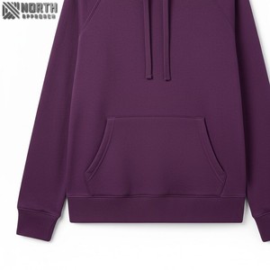 Sweat à capuche surdimensionné avec logo personnalisé hommes Streetwear haute qualité polaire coton broderie couleur sweats à capuche fabricants hommes 450 gsm sweat à capuche - Product Image 5