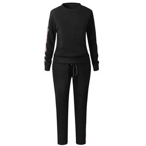Impression personnalisée Tech polaire survêtement évasé pour hommes dernier modèle manches longues broderie hommes survêtements évasés - Product Image 6
