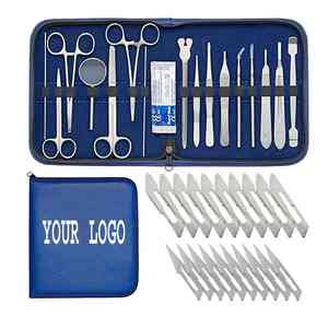 Instruments manuels en acier de laboratoire de pratique médicale de dissection chirurgicale garantie de 3 ans certifiée CE pour les étudiants en biologie scolaire - Product Image 1