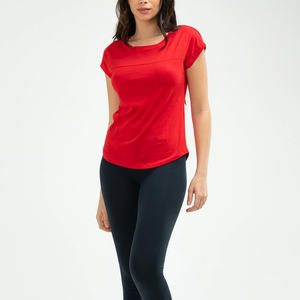 Camisetas de peso pesado para mujer, camiseta informal para mujer, camiseta de gran tamaño, transpirable, 100% de algodón - Product Image 2