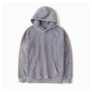 2024 High Quality 100% Cotton Acid Washed <b>Hoodie</b> Oem Oversized Thermal Sweatshirt Breathable With <b>String</b> Acid Wash <b>Hoodie</b> - Product Image 2
