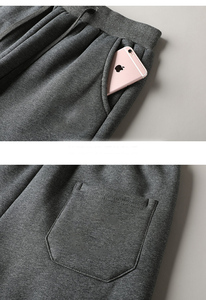 Conception de logo personnalisée OEM, pantalon de jogging en polaire chaud pour homme, pantalon de sport pour homme - Product Image 2