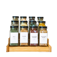 Étiquettes en papier adhésives imperméables personnalisées pour petites quantité minimale de commande de bouteilles d'épices pour l'emballage de cuisine et les étiquettes d'emballage