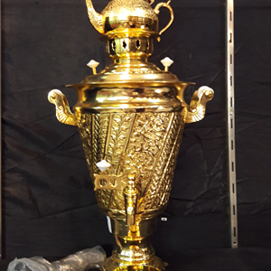 Samovar-cobre niquelado - Product Image 1